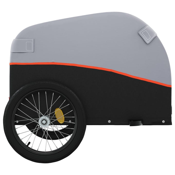 Bike Trailer Black And 45 Kg Iron