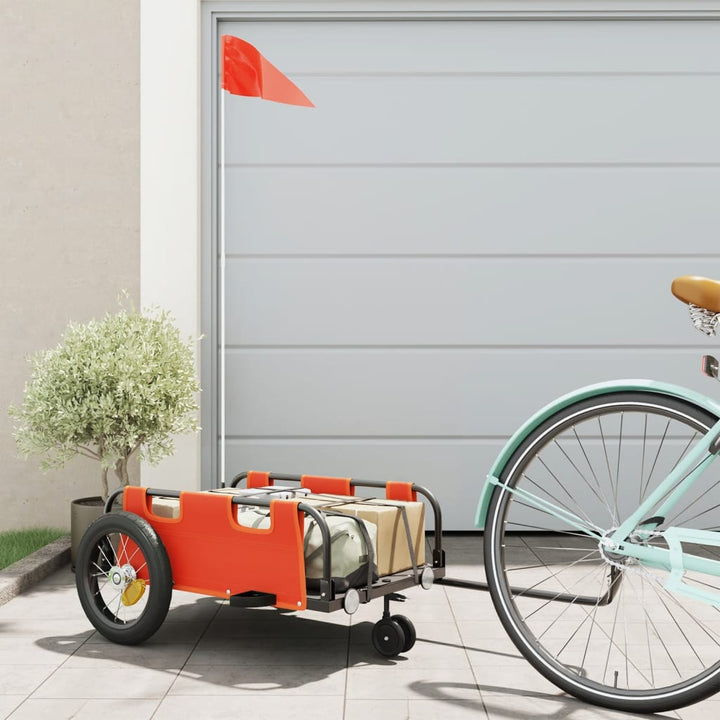 Bike Trailer Oxford Fabric And Iron