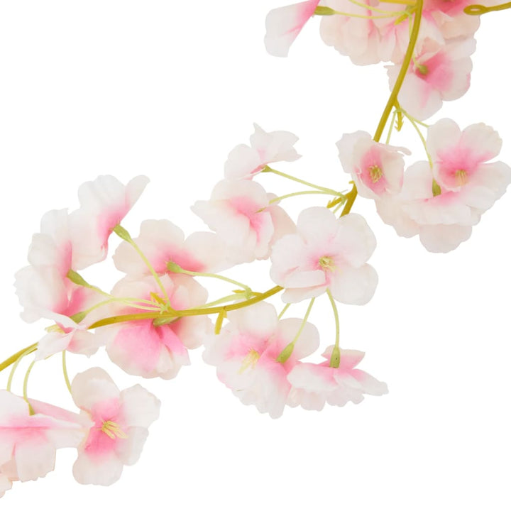 Christmas Flower Garlands 6 Pcs 180 Cm