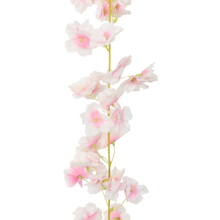 Christmas Flower Garlands 6 Pcs 180 Cm