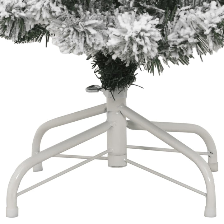 Artificial Hinged Christmas Tree With Flocked Snow