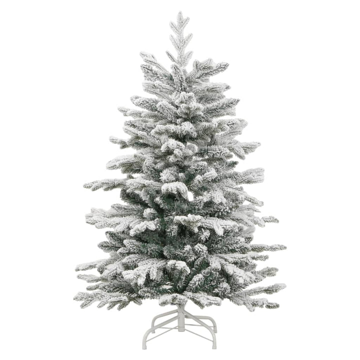 Artificial Hinged Christmas Tree With Flocked Snow