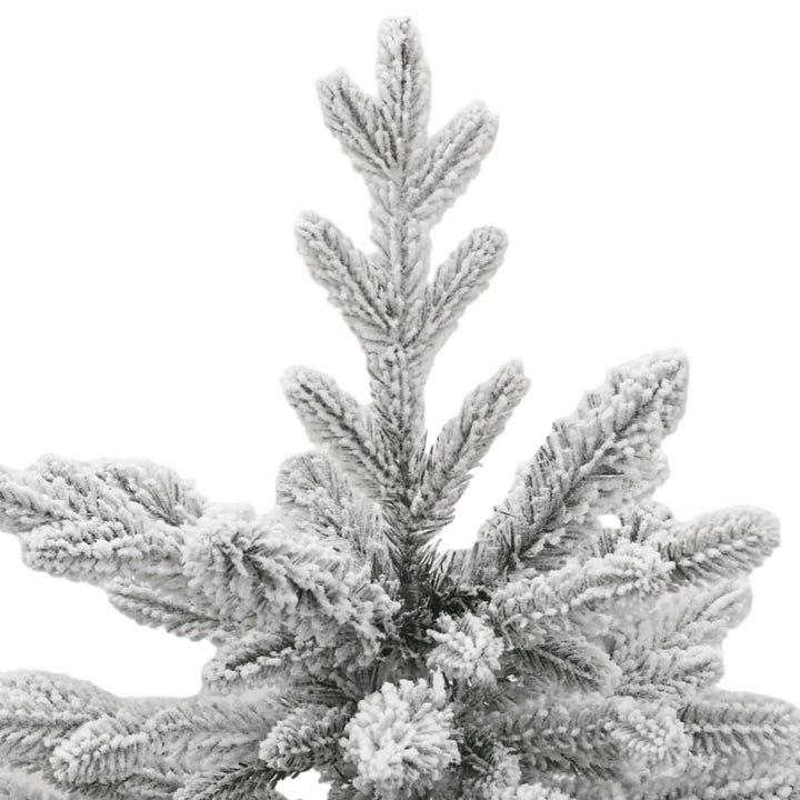 Artificial Hinged Christmas Tree With Flocked Snow