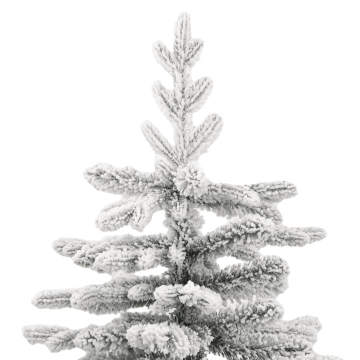 Artificial Hinged Christmas Tree With Flocked Snow