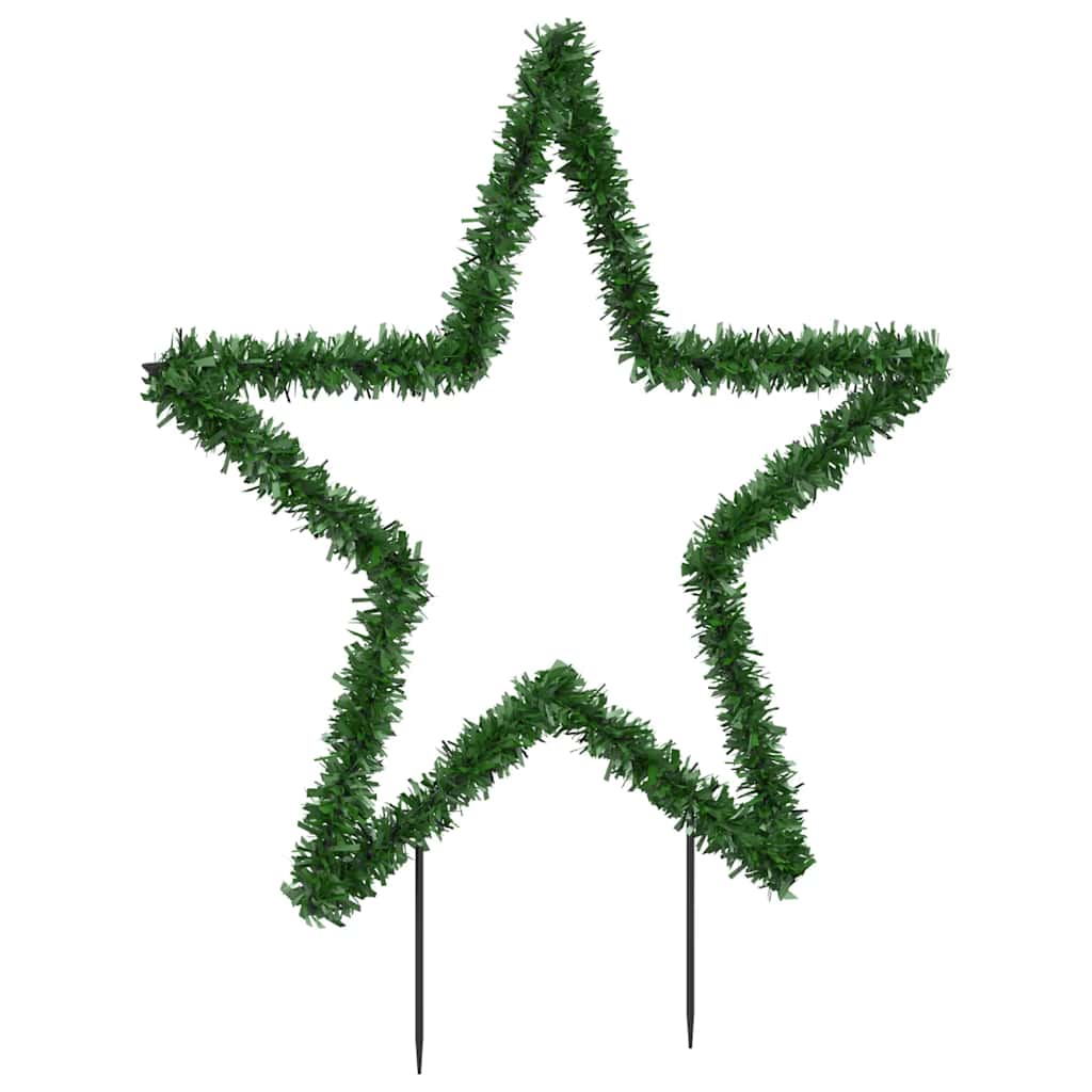 Christmas Light Decoration With Spikes Star 80 Leds 60 Cm