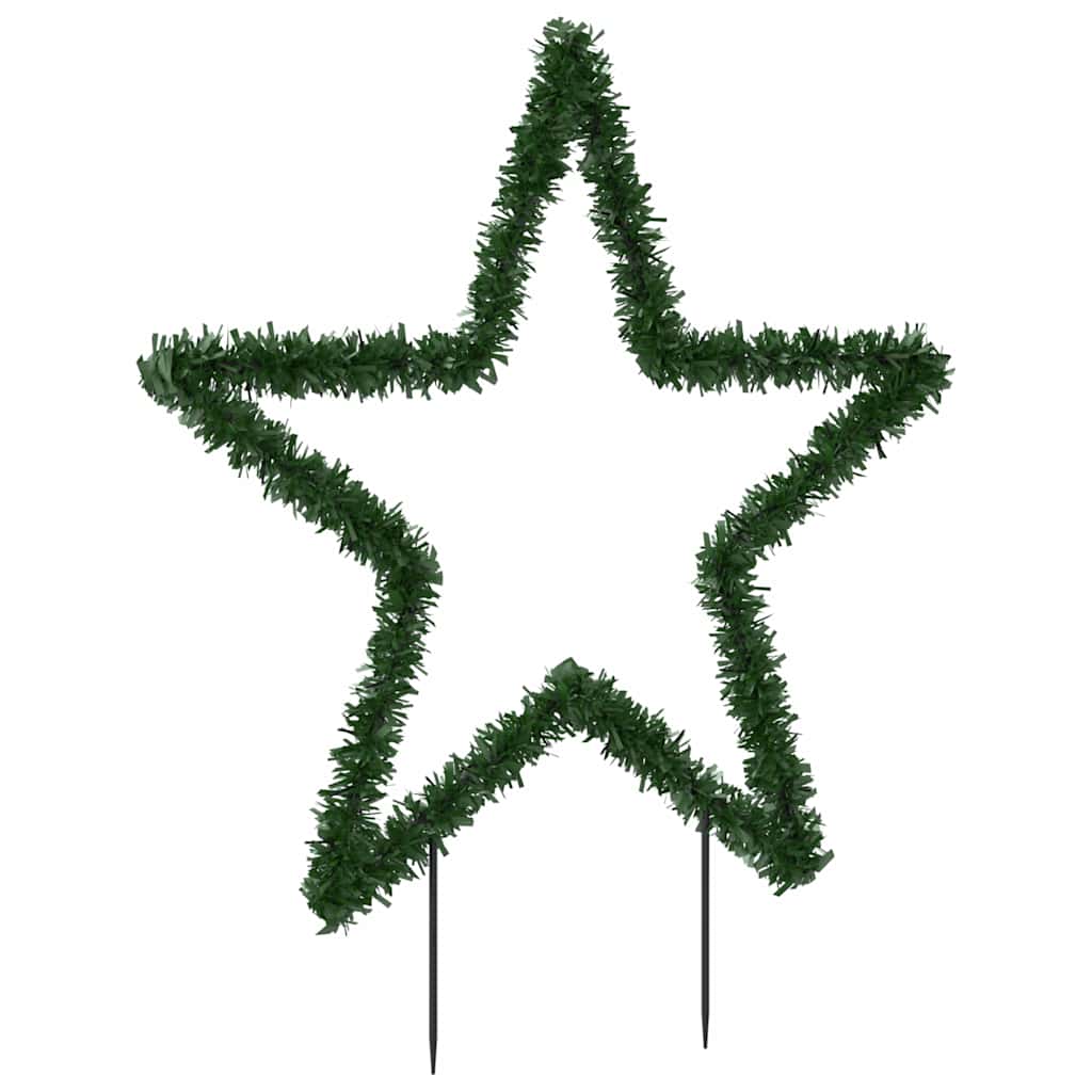 Christmas Light Decoration With Spikes Star 80 Leds 60 Cm