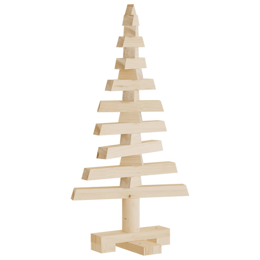 Wooden Christmas Tree For Decoration Solid Wood Pine