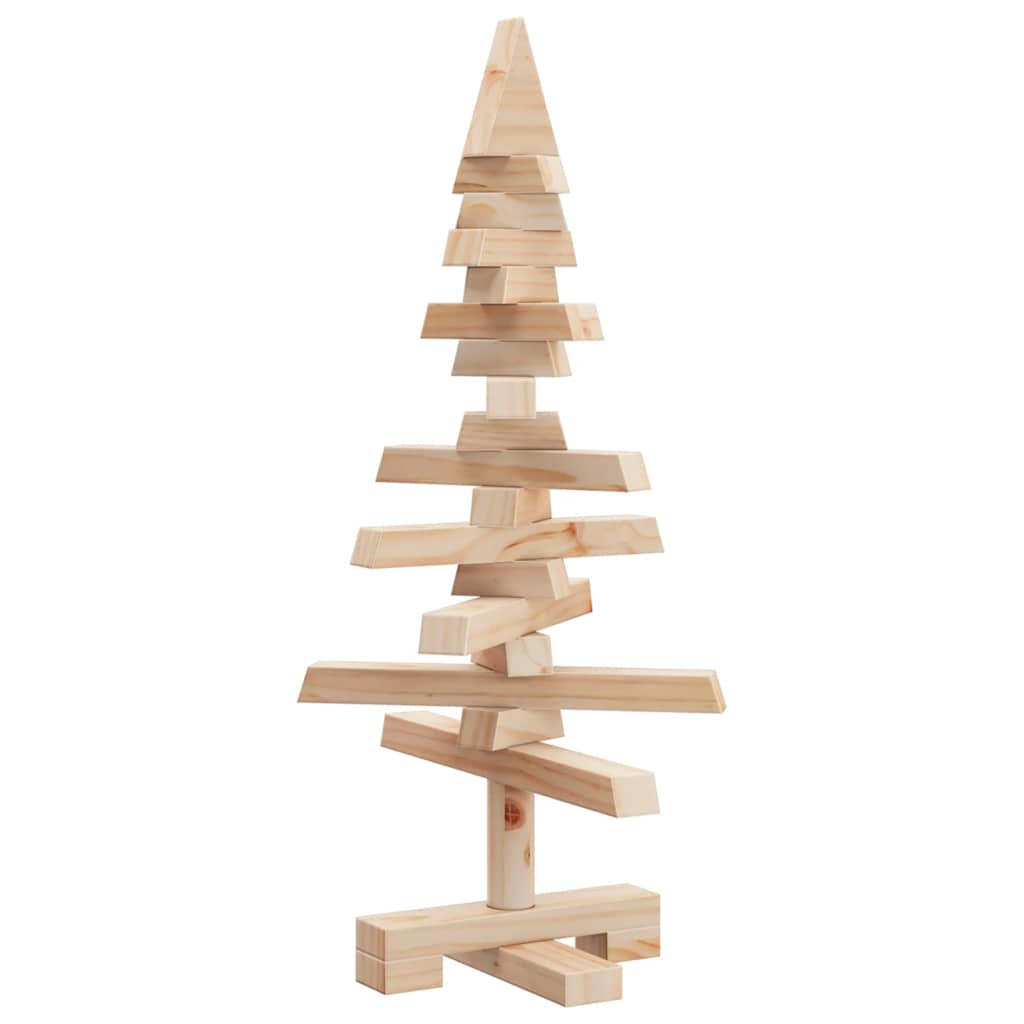 Wooden Christmas Tree For Decoration Solid Wood Pine