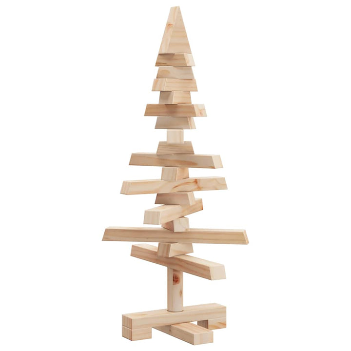 Wooden Christmas Tree For Decoration Solid Wood Pine