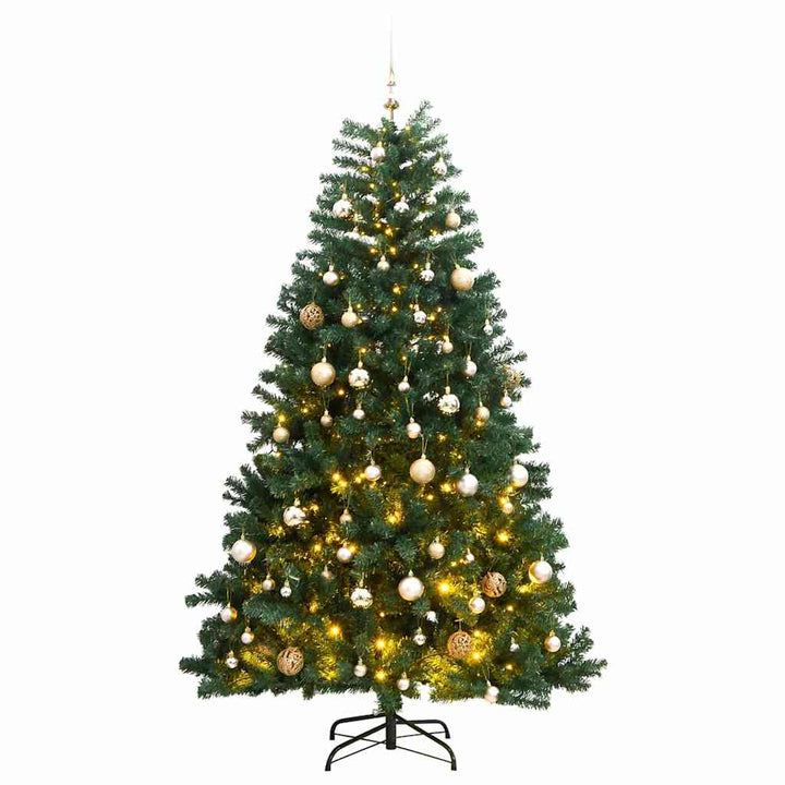 Artificial Hinged Christmas Tree With Stand