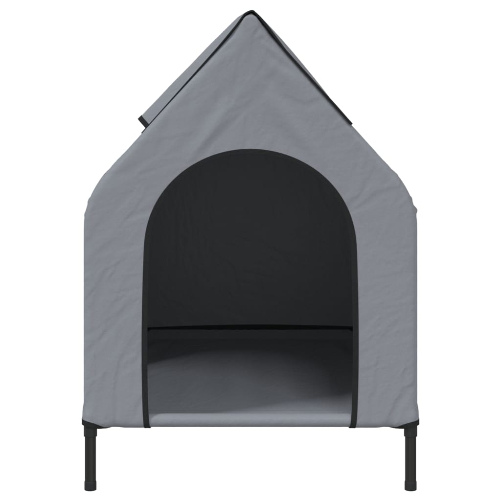 Dog House Light Grey Oxford Fabric And Steel