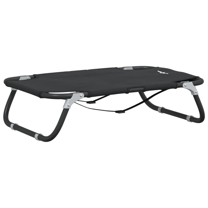 Dog Bed Foldable Anthracite Oxford Fabric And Steel
