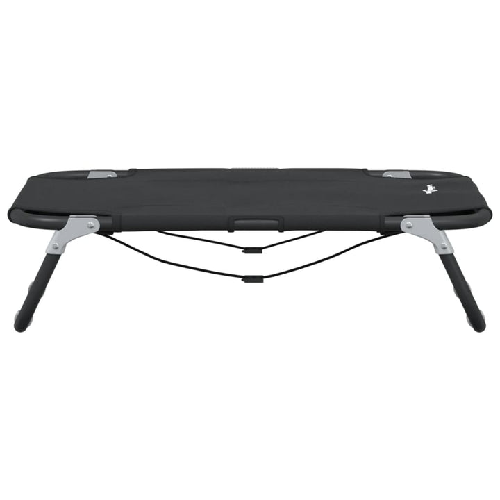 Dog Bed Foldable Anthracite Oxford Fabric And Steel