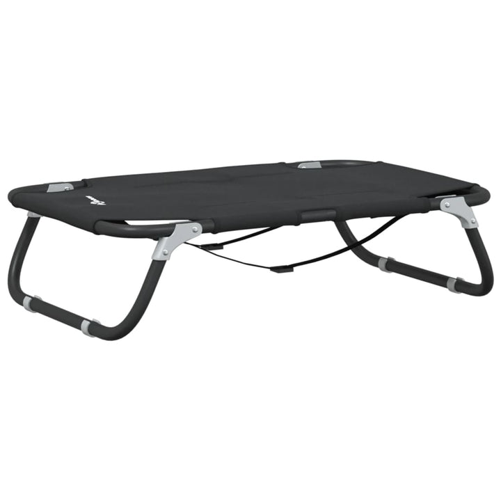 Dog Bed Foldable Anthracite Oxford Fabric And Steel