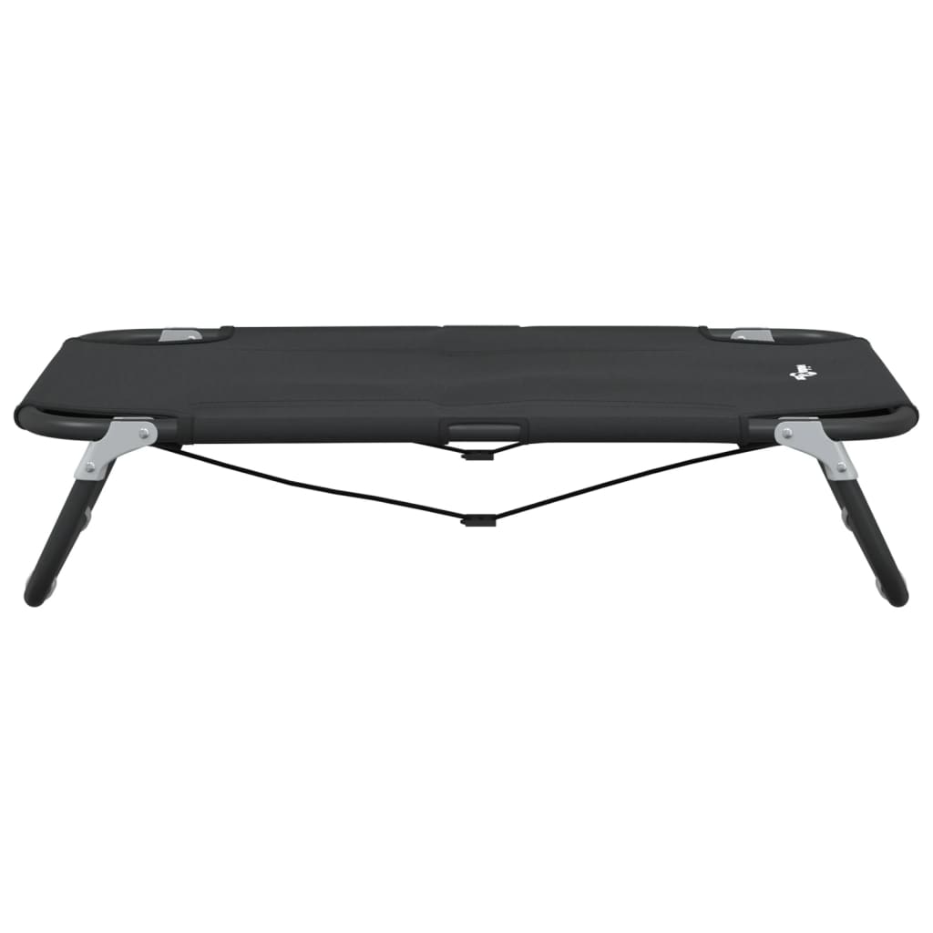 Dog Bed Foldable Anthracite Oxford Fabric And Steel