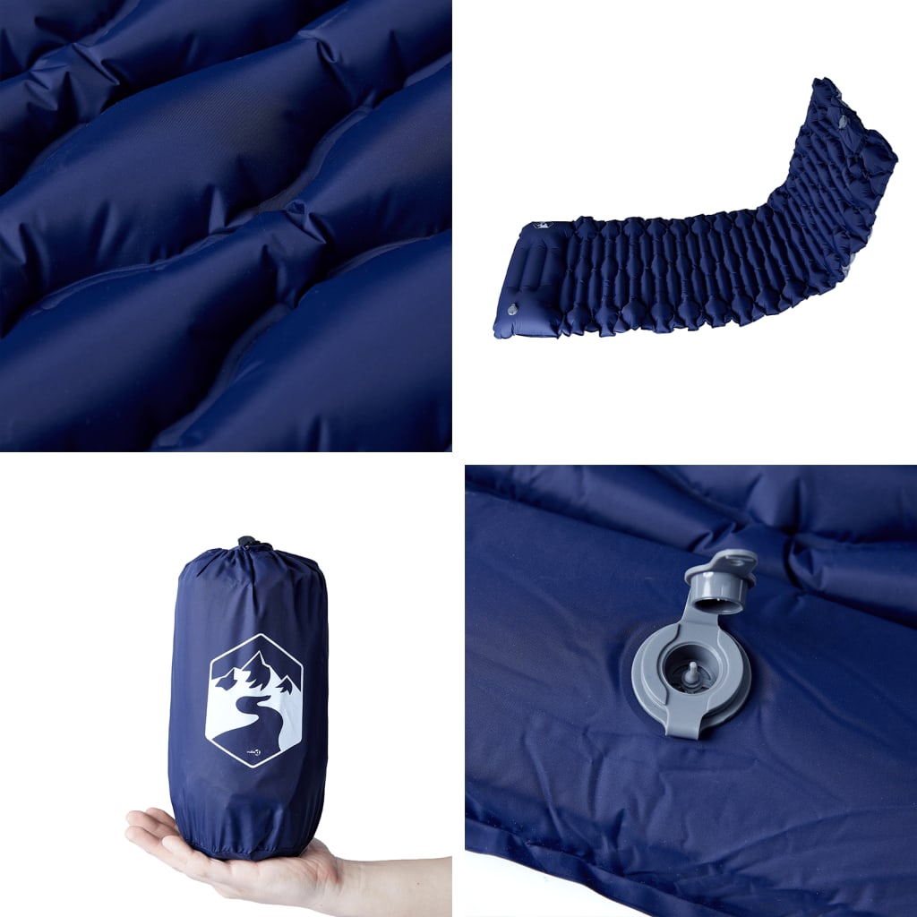 Self Inflating Camping Mattress With Pillow 1-Person