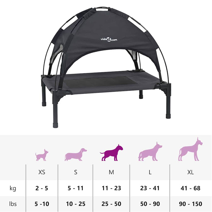 Dog Bed M Steel