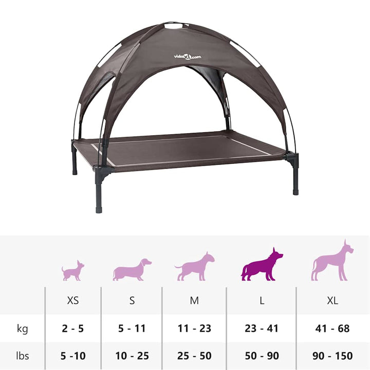 Dog Bed L Steel