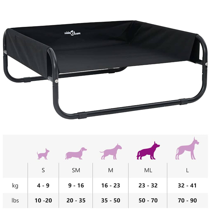 Dog Bed Ml Oxford Fabric And Steel