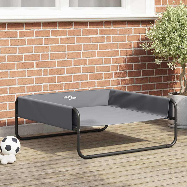 Dog Bed L Oxford Fabric And Steel
