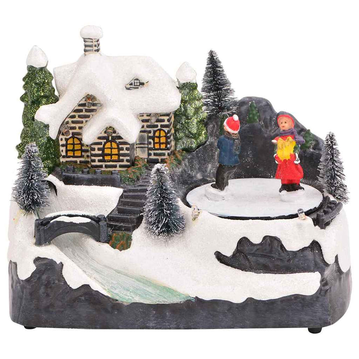 Christmas Tabletop Decor Multicolour 16 X 11.5 X 13 Cm Plastic