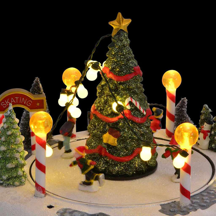 Christmas Village Multicolour 22 X 21.5 X 17 Cm Plastic