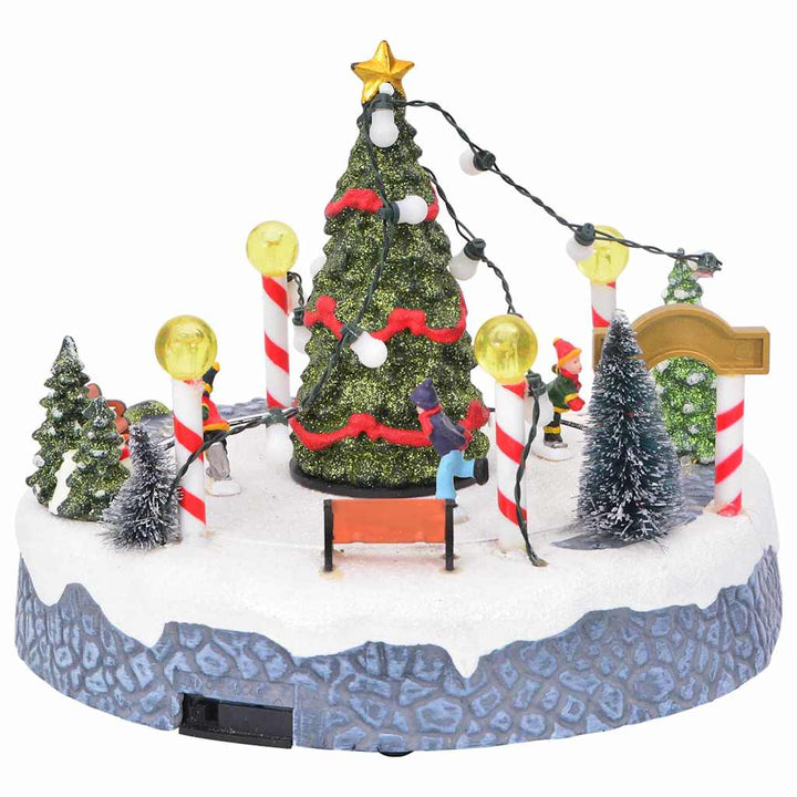 Christmas Village Multicolour 22 X 21.5 X 17 Cm Plastic