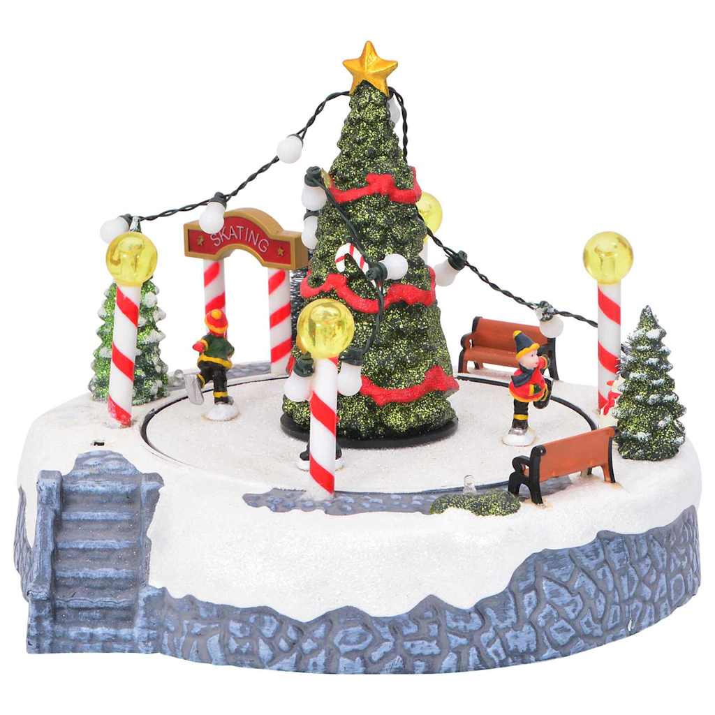 Christmas Village Multicolour 22 X 21.5 X 17 Cm Plastic