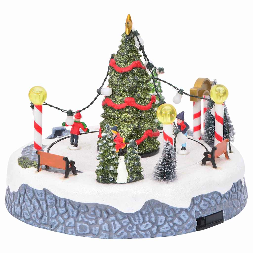 Christmas Village Multicolour 22 X 21.5 X 17 Cm Plastic
