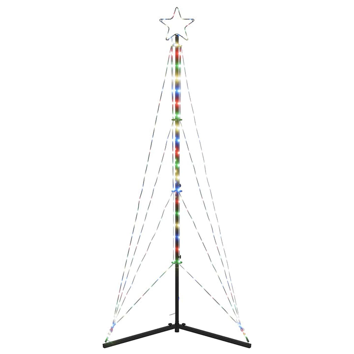 Led Christmas Tree 363 Leds Colorful 182 Cm