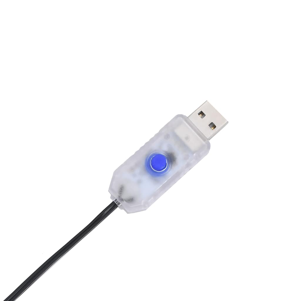Christmas Lights Shooting Star Silhouette 115 Leds Warm White
