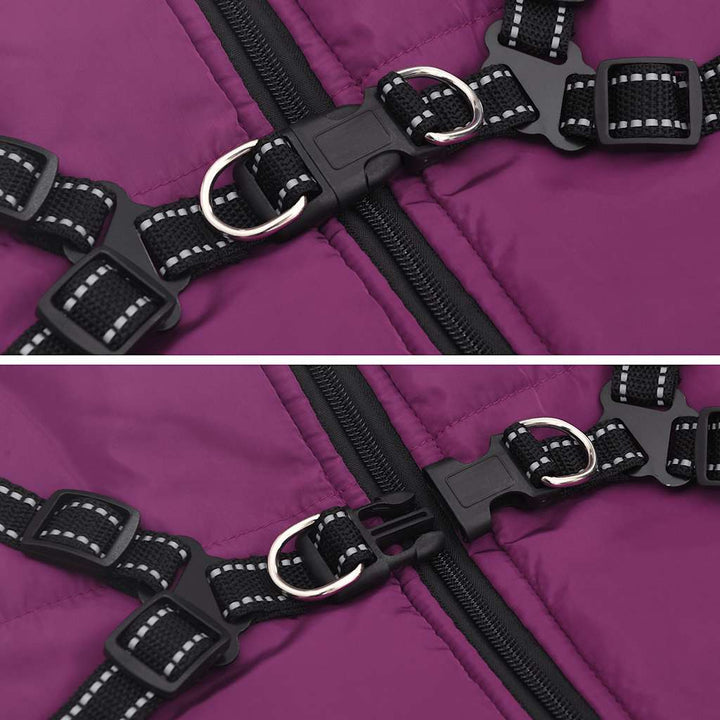 Dog Coat With Harness Waterproof Reflective 3Xl