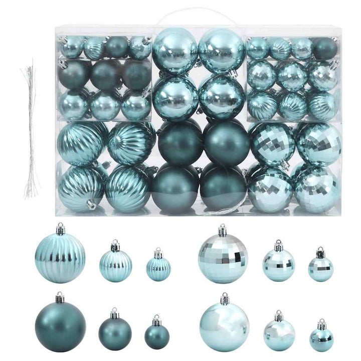 Christmas Baubles 100 Pcs Ø3/4/6 Cm