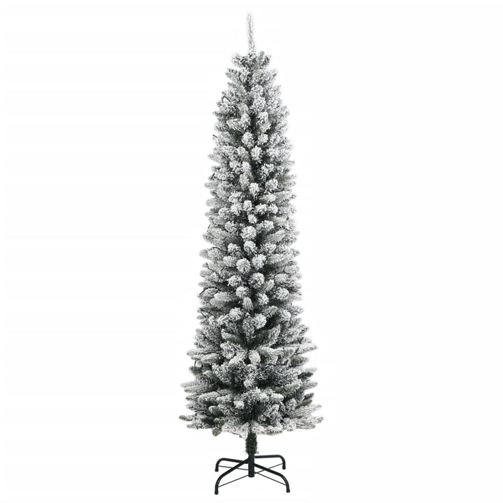 Artificial Christmas Tree 150 Leds And Flocked Snow