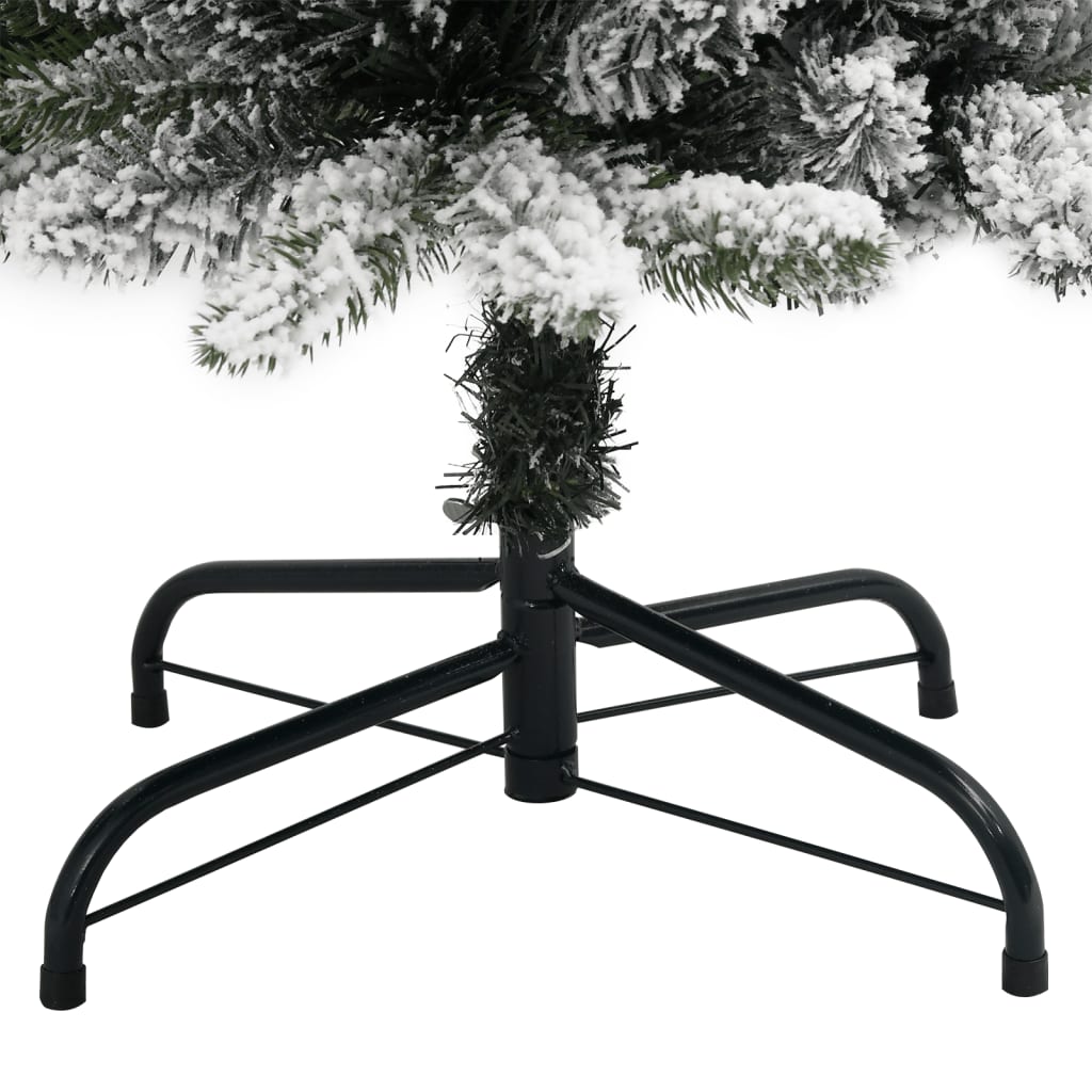 Artificial Christmas Tree 150 Leds And Flocked Snow
