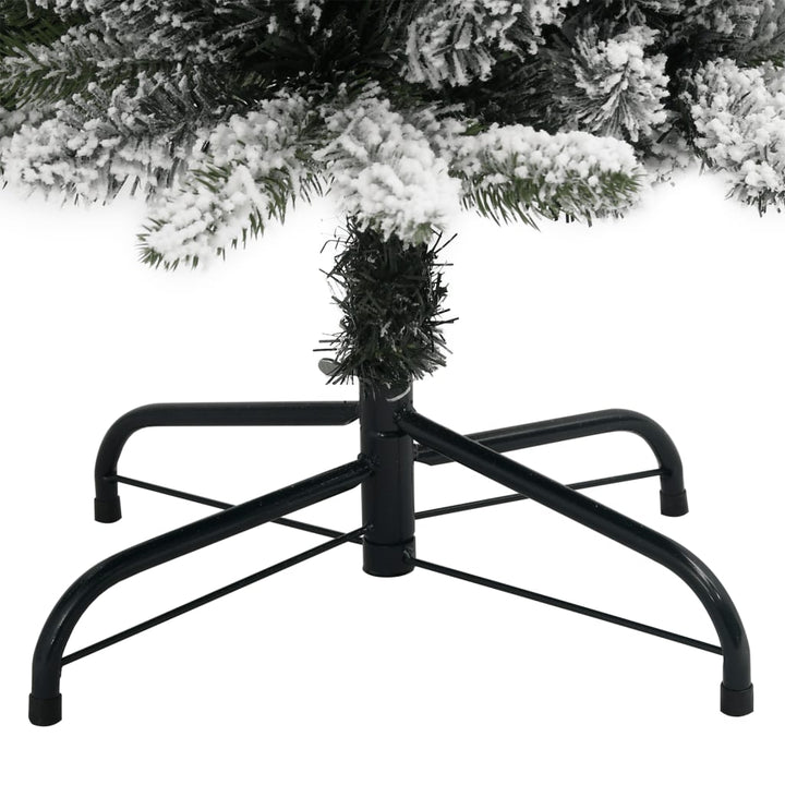 Artificial Christmas Tree 150 Leds And Flocked Snow
