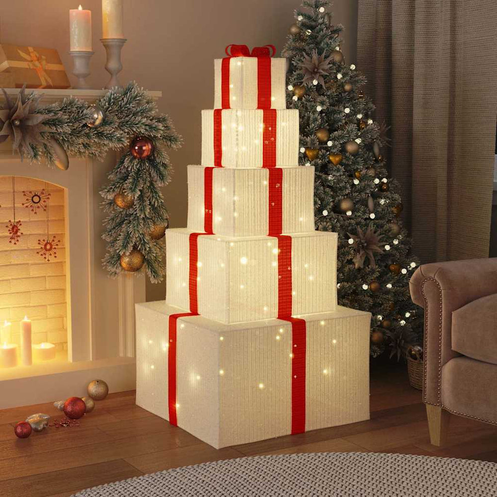 Christmas Decoration Gift Box 250 Leds Warm White