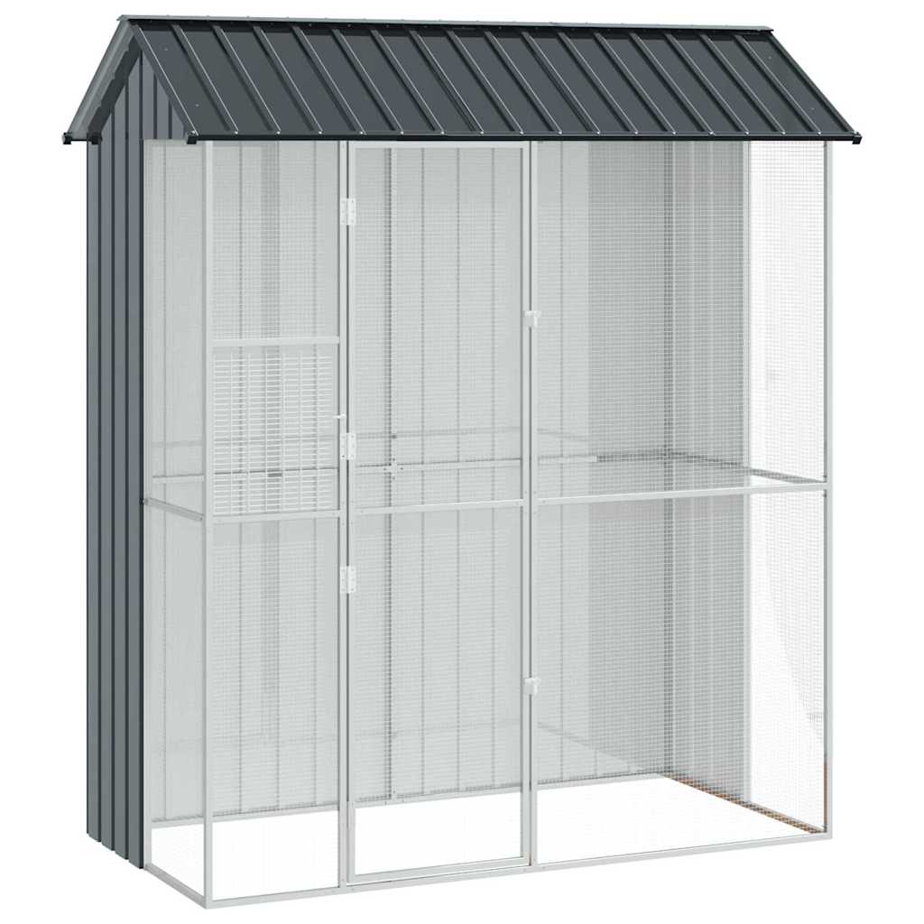 Bird Cage 215 X 110 X 247 Cm Galvanised Steel