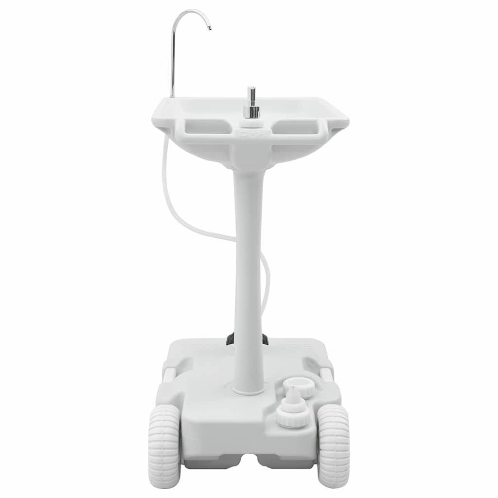 Camping Handwash Stand Grey 72 X 42 X 103 Cm Plastic