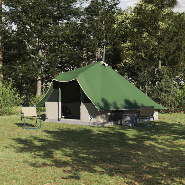 Family Tipi Tent Folding And Brown 358 X 296 X 258 Cm