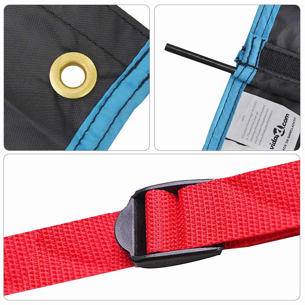 Storage Bag With Storage Black, Blue 140 X 40 Cm Oxford