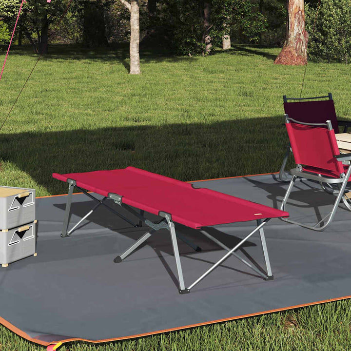 Folding Camping Bed Manual 62 X 194 X 42 Cm Oxford Fabric