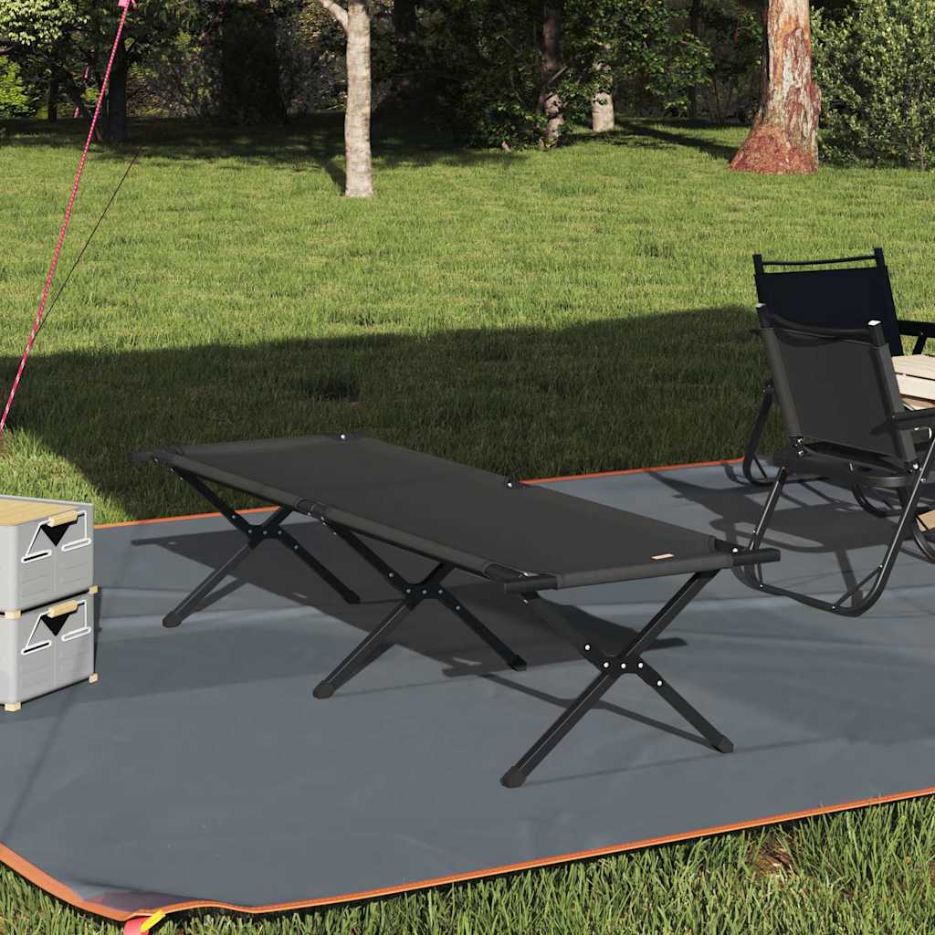 Folding Camping Bed Folding Manual Oxford Fabric