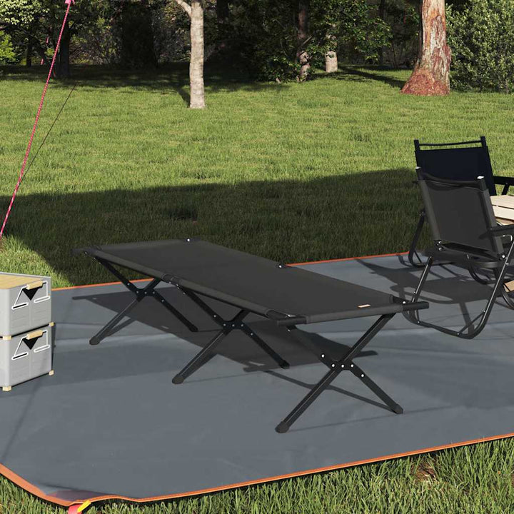 Folding Camping Bed Folding Manual Oxford Fabric