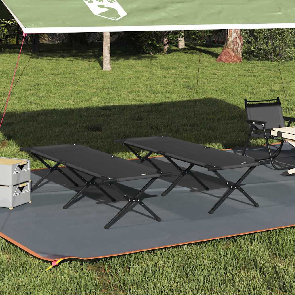 Folding Camping Bed Folding Manual Oxford Fabric