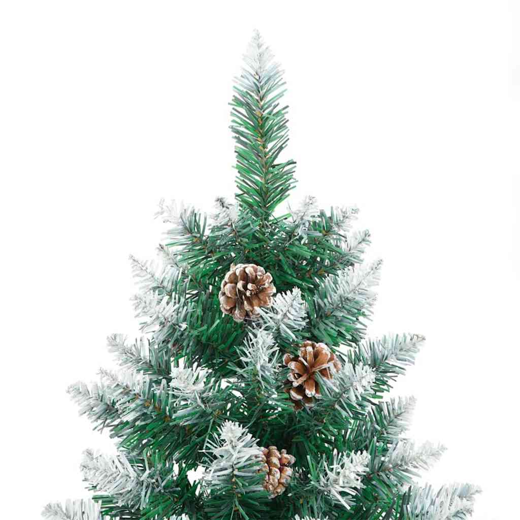 Slim Christmas Tree Green 77 X 77 X Pvc