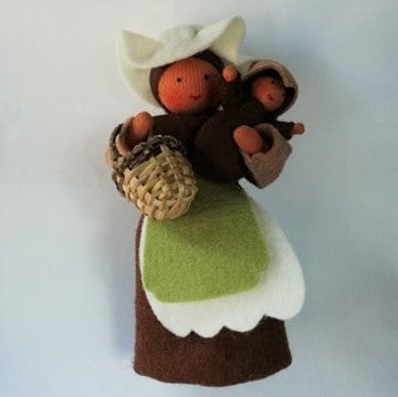 Mother Earth Doll with Seed Baby