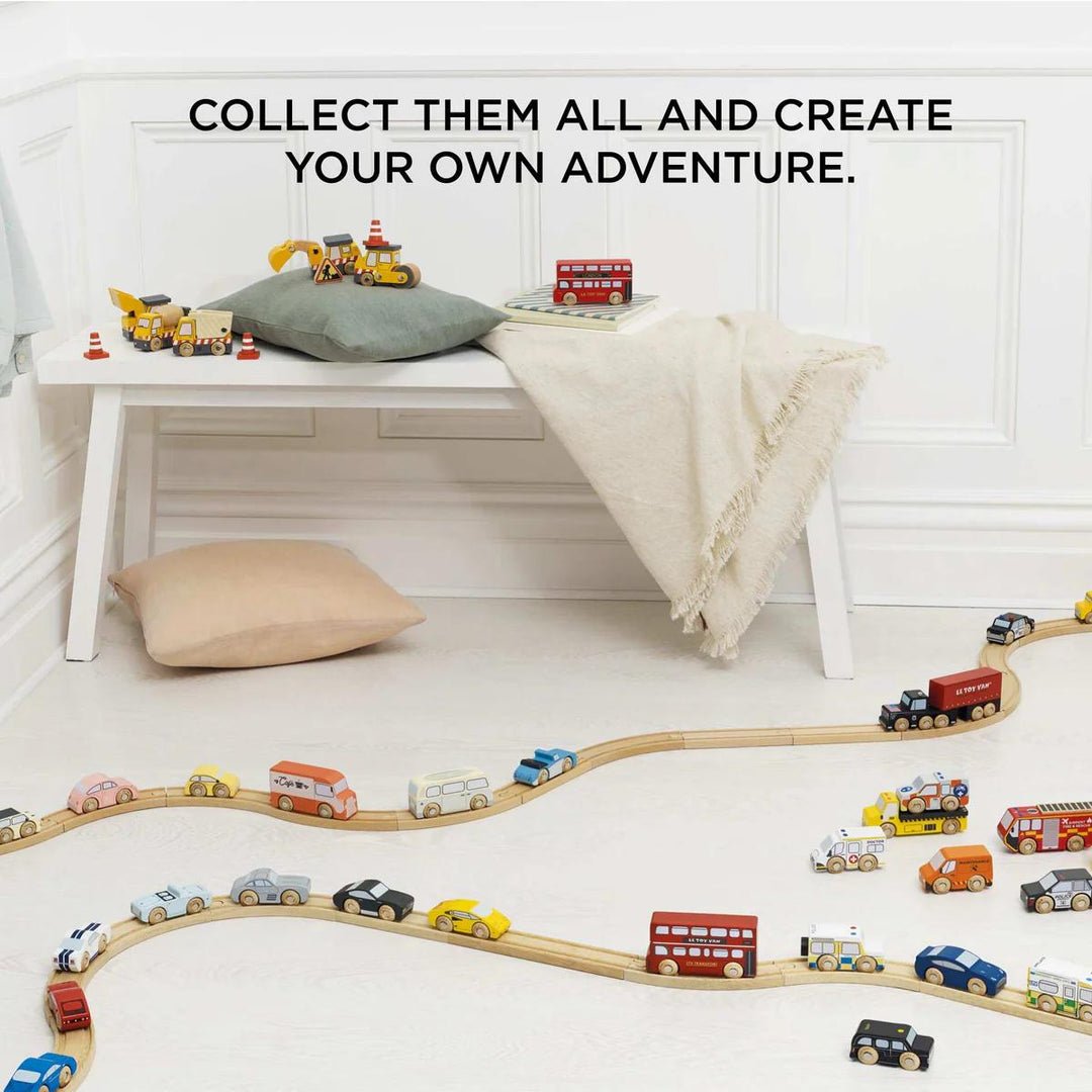 Emergency Helicopter & Rescue Cars-Emergency Services Vehicles-Le Toy Van-Yes Bebe