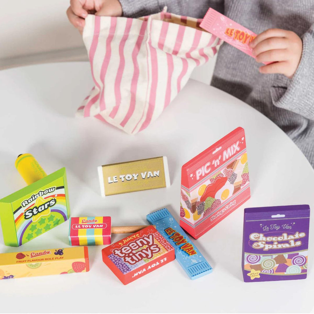 Retro Sweets and Candy Roleplay Set-Play Food Playsets-Le Toy Van-Yes Bebe