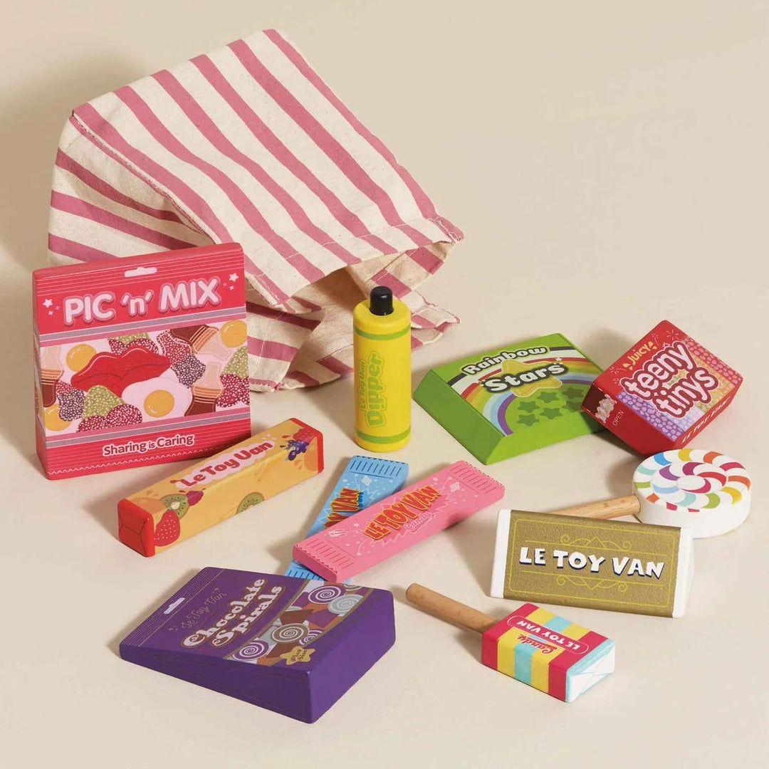 Retro Sweets and Candy Roleplay Set-Play Food Playsets-Le Toy Van-Yes Bebe